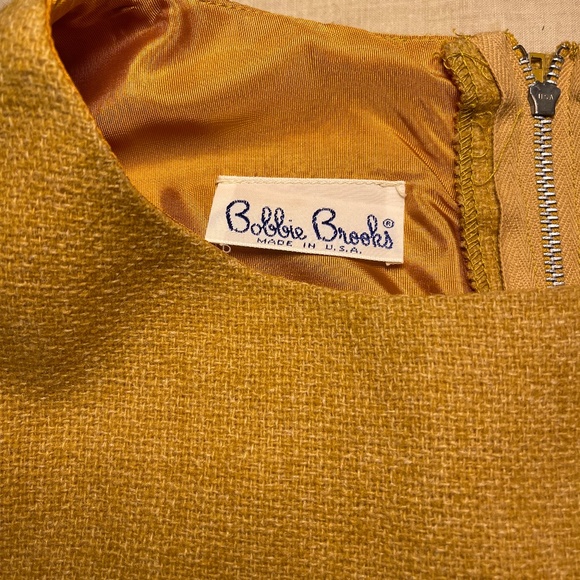 Vintage 1965 Bobbi Brooks Wool Dress - Picture 5 of 6